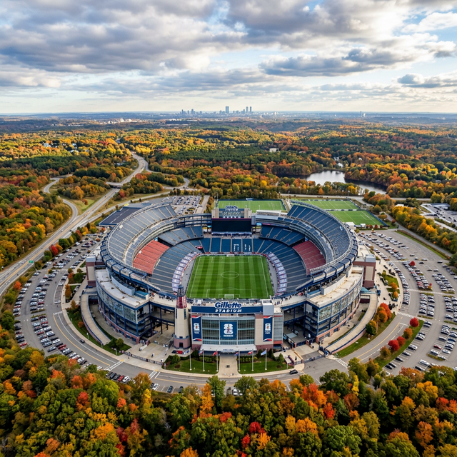 Gillette Stadium Boston Foxborough Massachusetts Mundial 2026