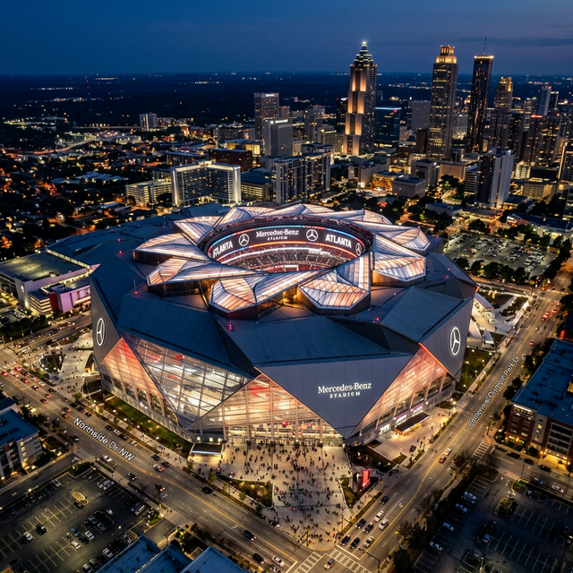 Mercedes-Benz Stadium Atlanta Georgia Mundial 2026