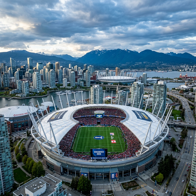 BC Place Stadium Vancouver Canadá Mundial 2026